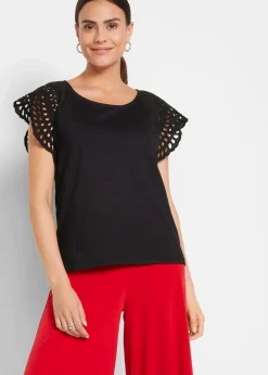 Outlet Shirt aus Baumwoll-Mix Damen Shirts & Tops|Nachhaltigere Materialien