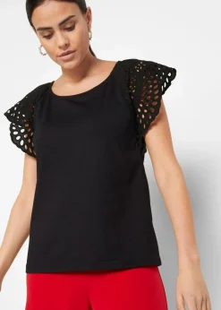 Outlet Shirt aus Baumwoll-Mix Damen Shirts & Tops|Nachhaltigere Materialien