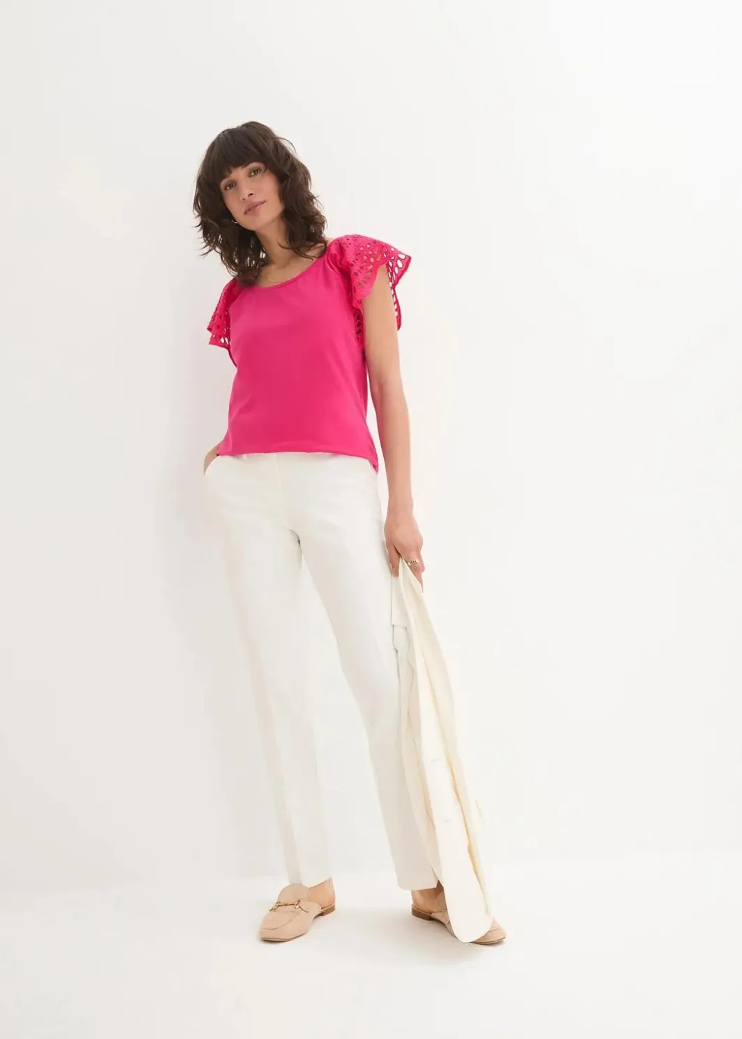 Outlet Shirt aus Baumwoll-Mix Damen Nachhaltigere Materialien|Shirts & Tops