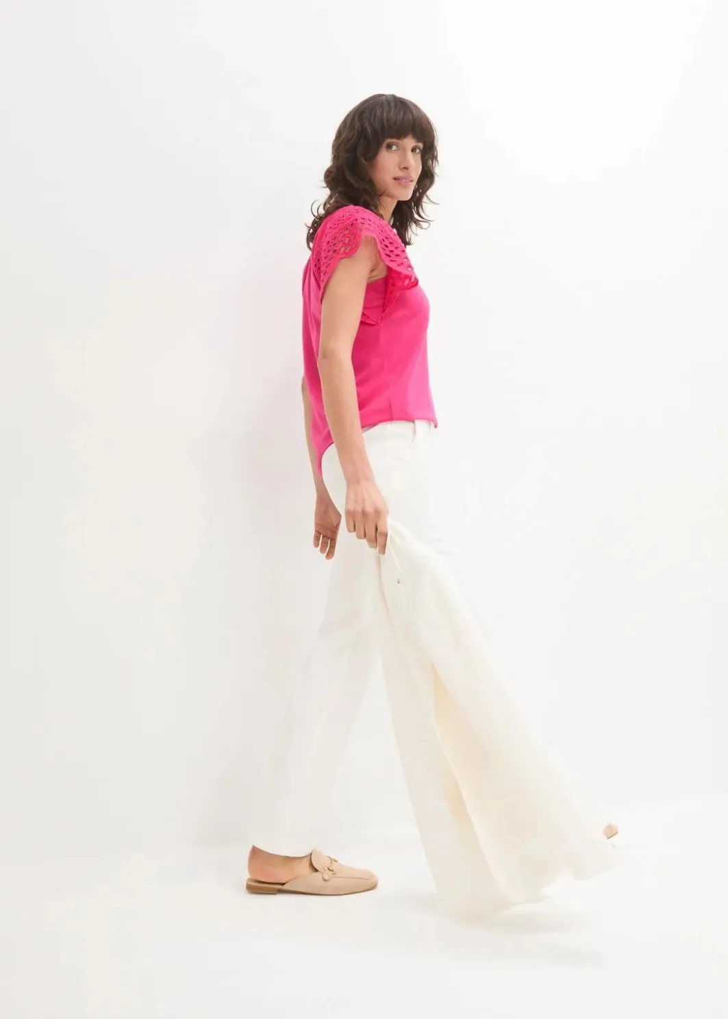 Outlet Shirt aus Baumwoll-Mix Damen Nachhaltigere Materialien|Shirts & Tops