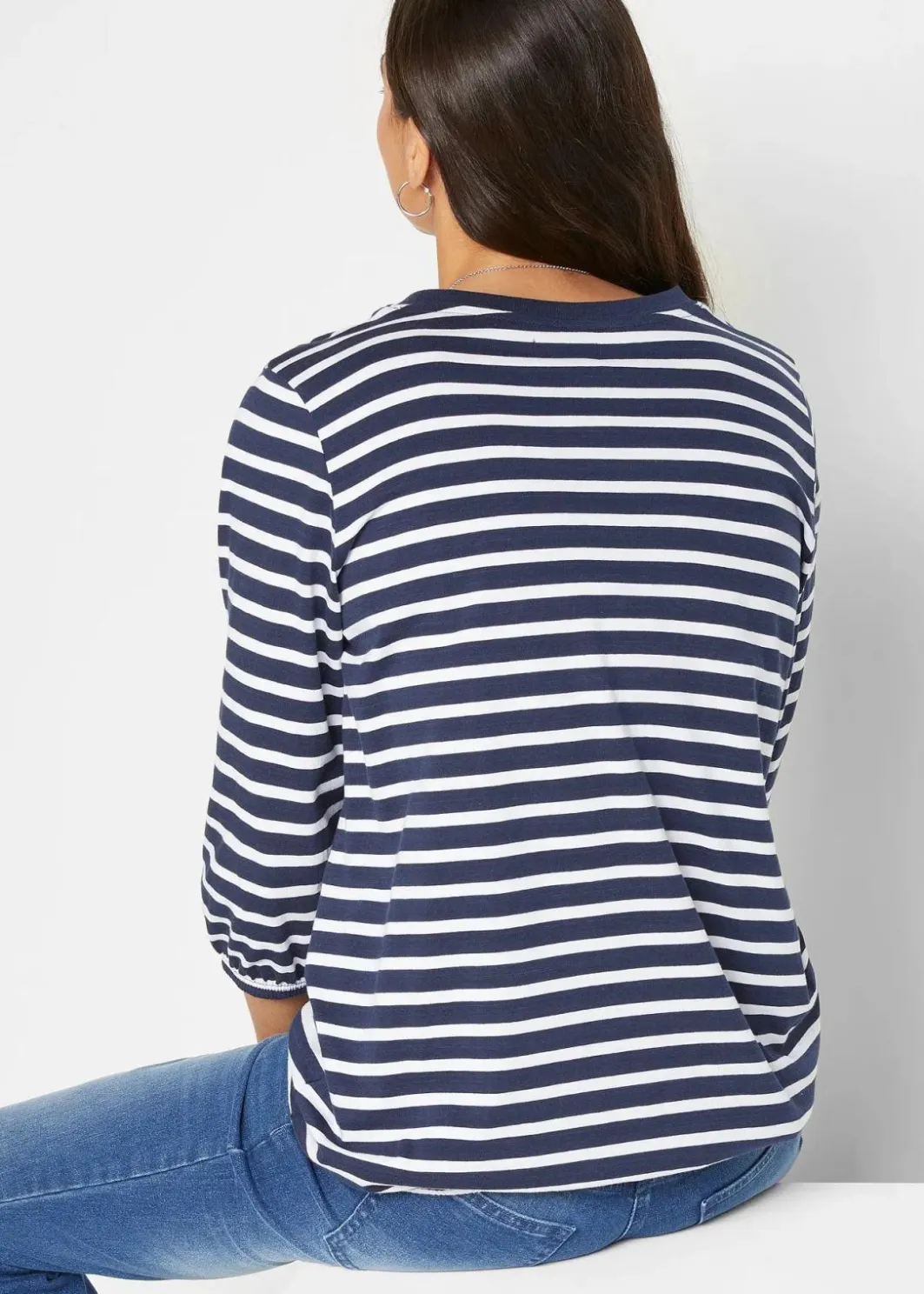 Damen bonprix Nachhaltigere Materialien|Shirts & Tops|Shirt aus Bio-Baumwolle