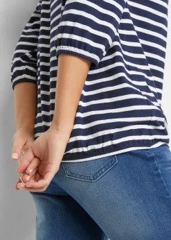 Damen bonprix Nachhaltigere Materialien|Shirts & Tops|Shirt aus Bio-Baumwolle