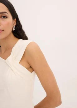 Damen bonprix Shirts & Tops|Shirt aus elastischem Baumwoll-Mix
