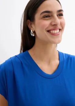 Online Shirt aus fließendem Viskose-Mix Damen Shirts & Tops