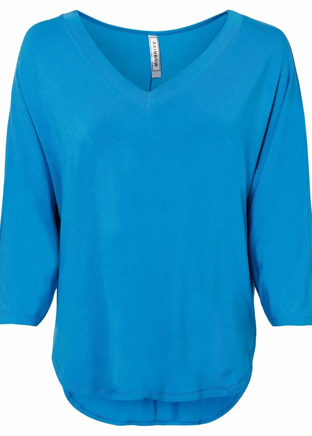 Damen bonprix Shirts & Tops|Shirt aus fließendem Viskose-Mix
