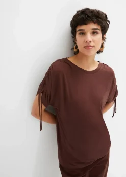 Discount Shirt aus fließender Viskose Damen Shirts & Tops