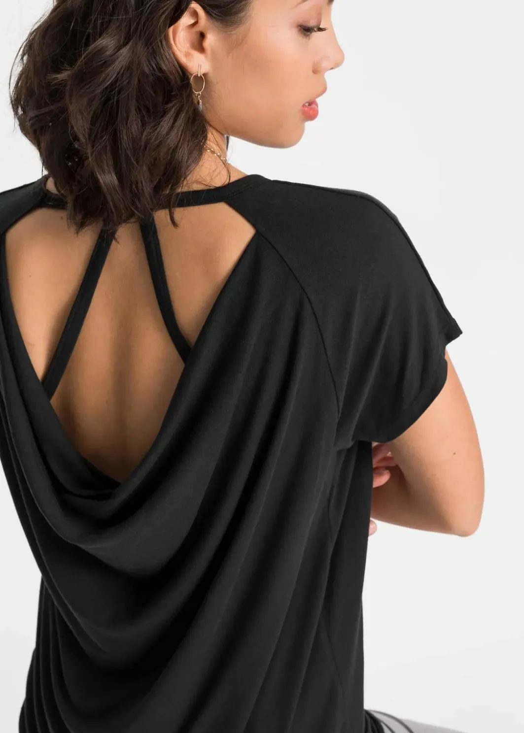 Damen bonprix Nachhaltigere Materialien|Shirts & Tops|Shirt aus nachhaltiger Visksose