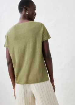 Damen bonprix Premium|Shirts & Tops|Shirt aus reinem Leinen