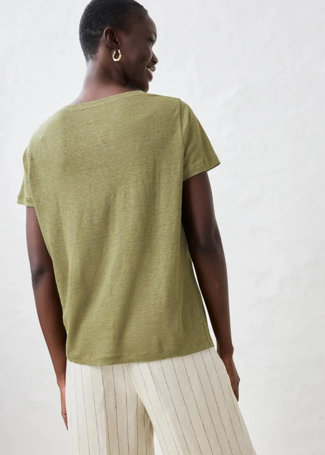 Damen bonprix Premium|Shirts & Tops|Shirt aus reinem Leinen