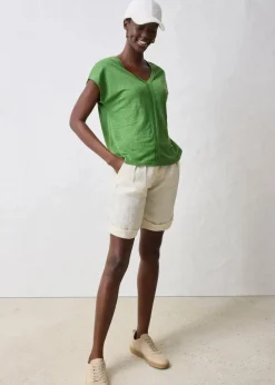 Damen bonprix Premium|Shirts & Tops|Shirt aus reinem Leinen