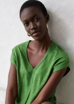 Damen bonprix Premium|Shirts & Tops|Shirt aus reinem Leinen