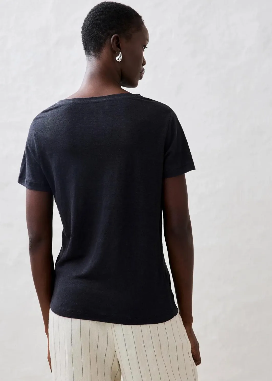 Outlet Shirt aus reinem Leinen Damen Premium|Shirts & Tops