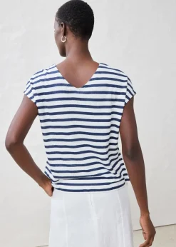 Damen bonprix Shirts & Tops|Premium|Shirt aus reinem Leinen mit Fledermausärmeln