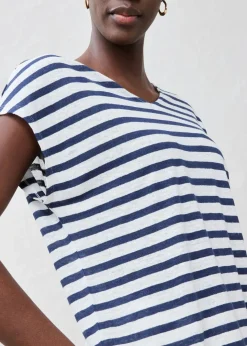 Damen bonprix Shirts & Tops|Premium|Shirt aus reinem Leinen mit Fledermausärmeln