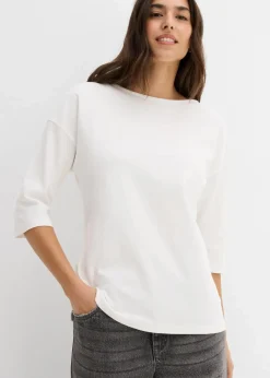 New Shirt aus reiner Baumwolle Damen Shirts & Tops|Nachhaltigere Materialien