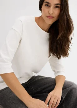 New Shirt aus reiner Baumwolle Damen Shirts & Tops|Nachhaltigere Materialien