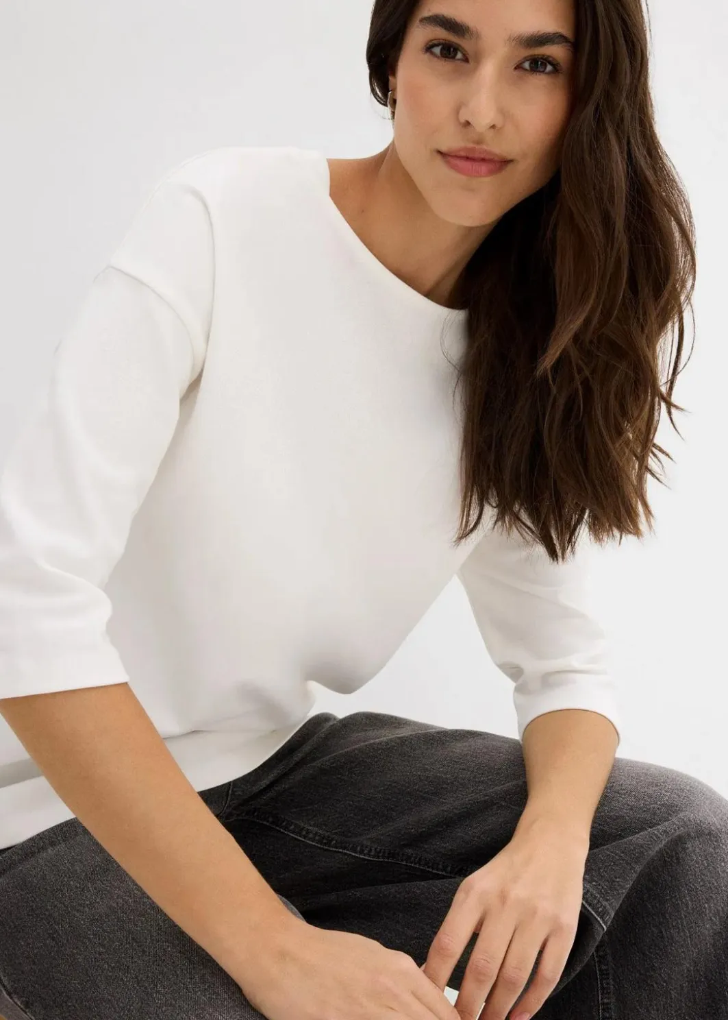 New Shirt aus reiner Baumwolle Damen Shirts & Tops|Nachhaltigere Materialien