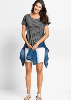 Damen bonprix Shirts & Tops|Shirt aus reiner Baumwolle