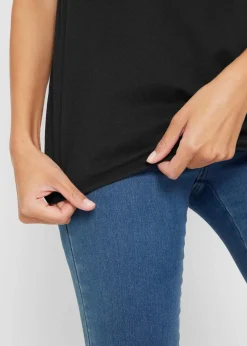 Discount Shirt aus reiner Baumwolle, Kurzarm Damen Shirts & Tops