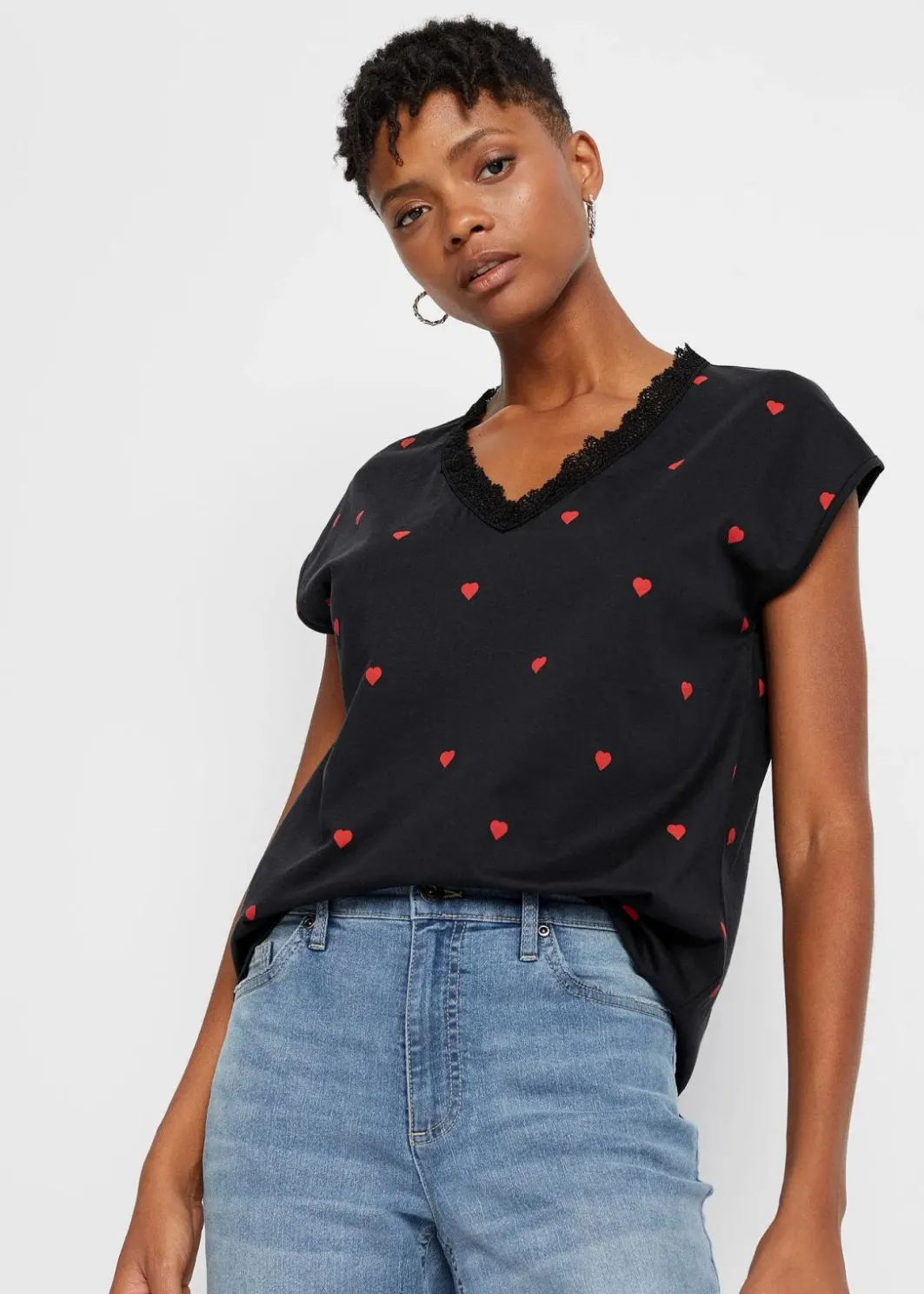 Shirt aus reiner Baumwolle Damen Shirts & Tops