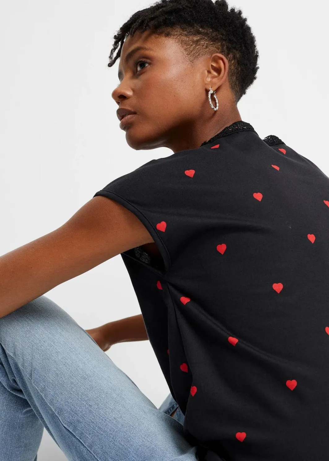 Shirt aus reiner Baumwolle Damen Shirts & Tops
