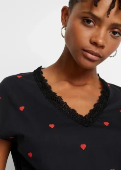 Shirt aus reiner Baumwolle Damen Shirts & Tops