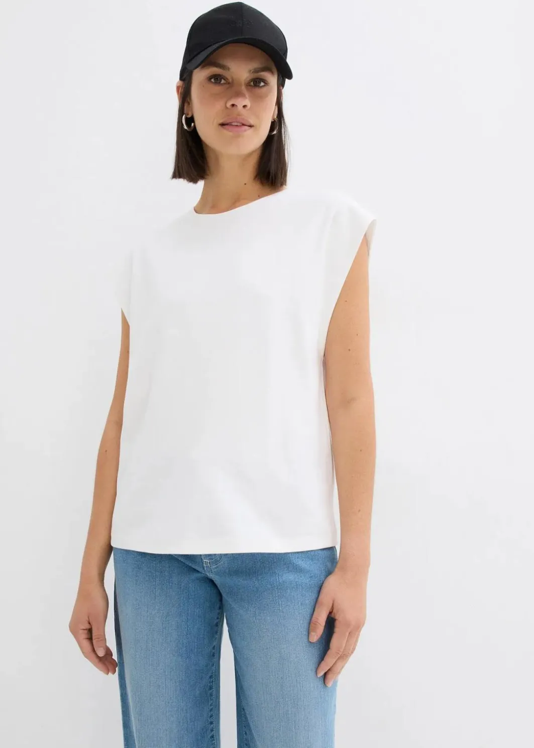 Damen bonprix Nachhaltigere Materialien|Shirts & Tops|Shirt aus reiner Bio-Baumwolle