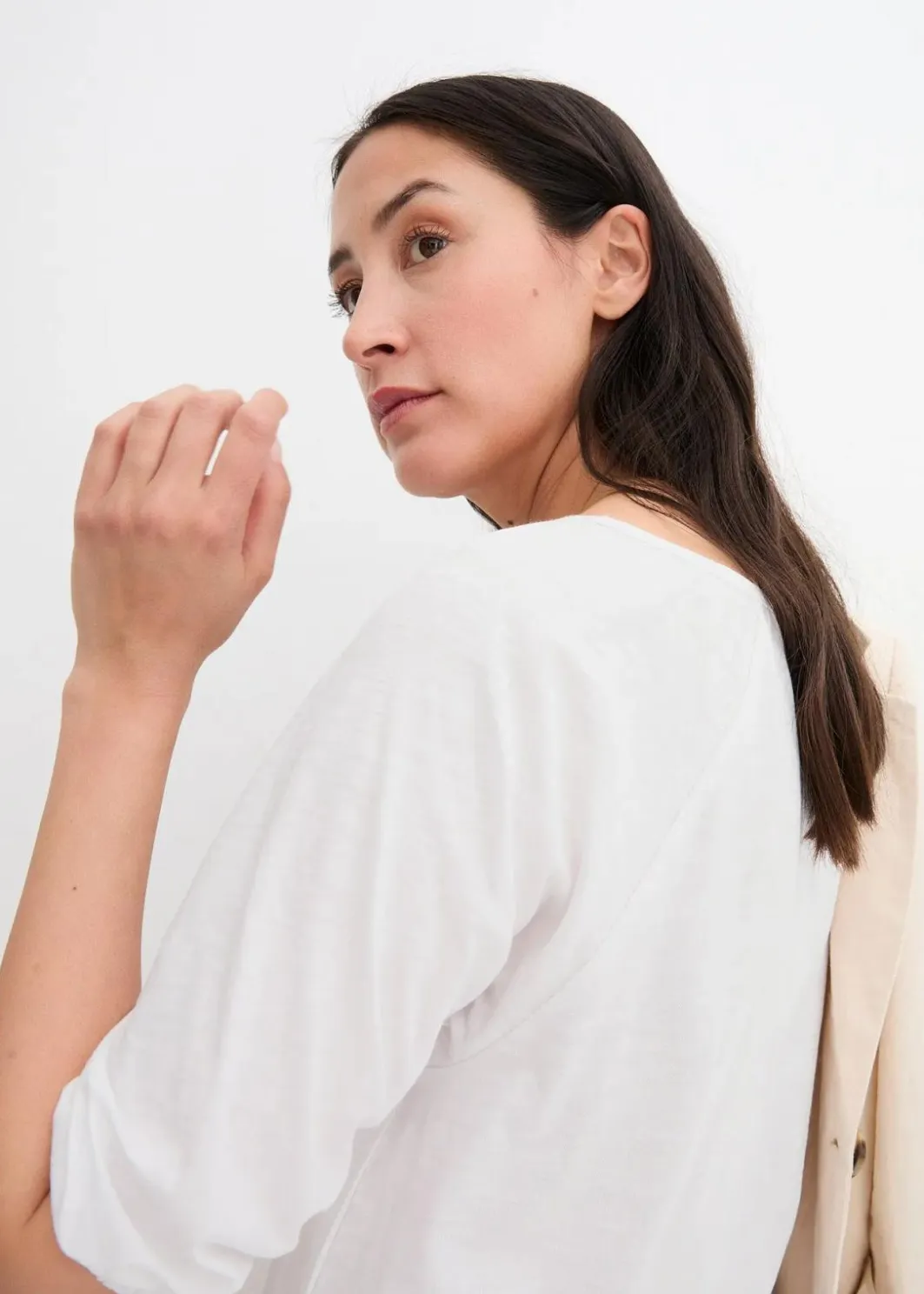 Online Shirt aus reiner Bio-Baumwolle Damen Nachhaltigere Materialien|Shirts & Tops