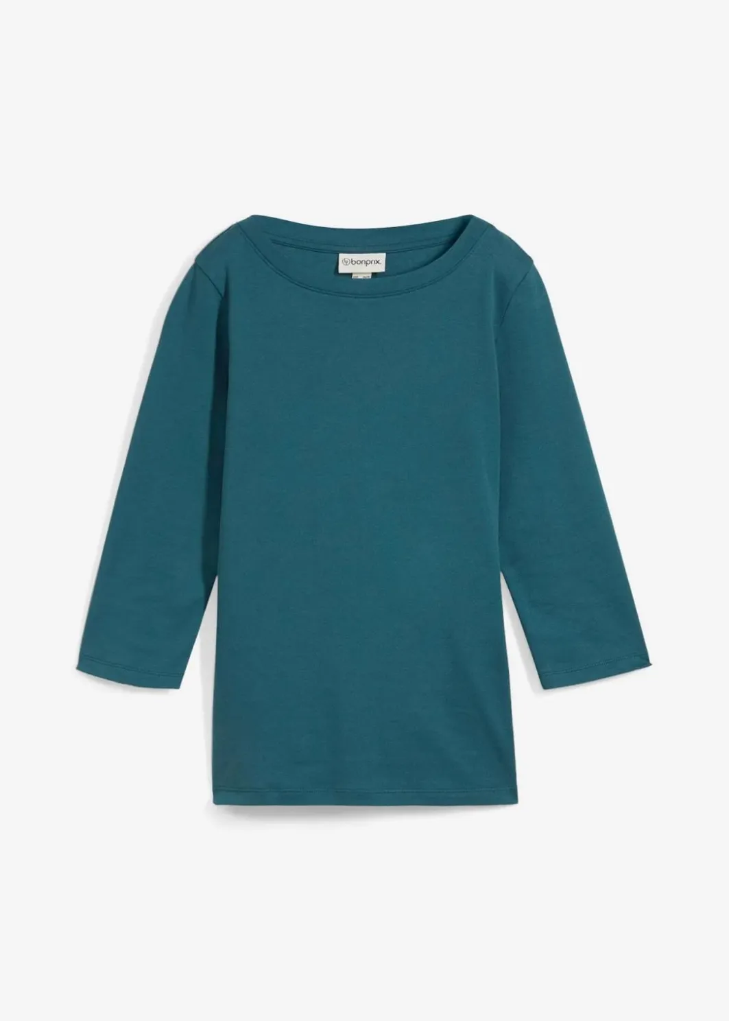 Damen bonprix Nachhaltigere Materialien|Shirts & Tops|Shirt aus reiner schwerer Bio-Baumwolle