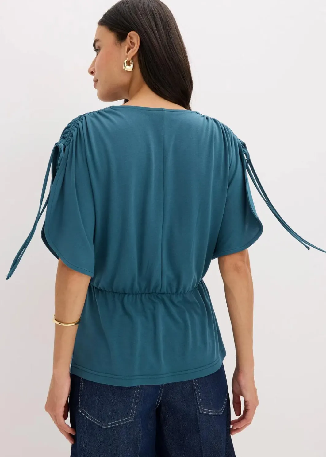 Damen bonprix Shirts & Tops|Shirt aus softem Modal-Mix