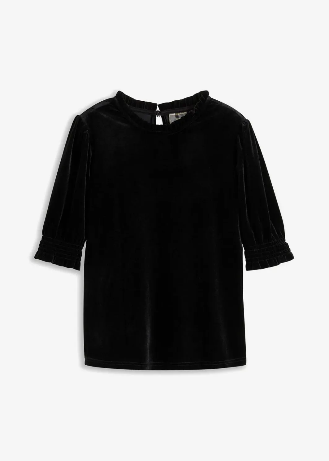 Damen bonprix Shirts & Tops|Shirt aus softem Samt