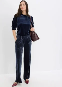Damen bonprix Shirts & Tops|Shirt aus softem Samt