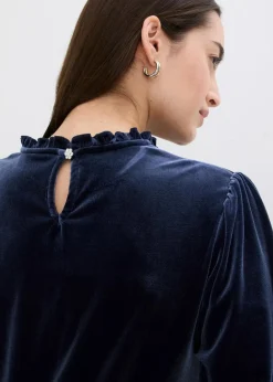 Damen bonprix Shirts & Tops|Shirt aus softem Samt