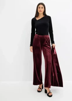 Damen bonprix Shirts & Tops|Shirt aus softem Samt
