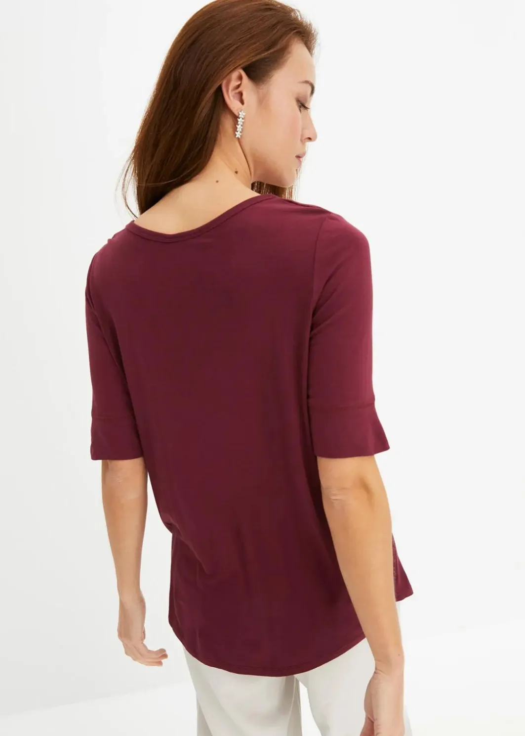 Sale Shirt aus softem Viskose-Mix Damen Shirts & Tops|Basics
