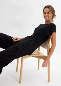 Damen bonprix Shirts & Tops|Shirt aus softem Viskose-Mix