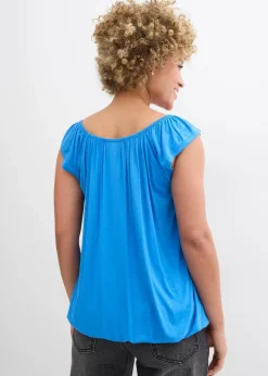 Damen bonprix Shirts & Tops|Shirt aus softem Viskose-Mix