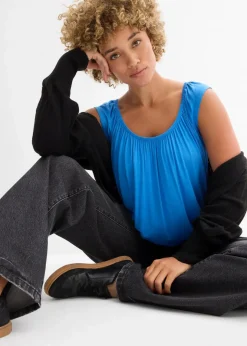Damen bonprix Shirts & Tops|Shirt aus softem Viskose-Mix