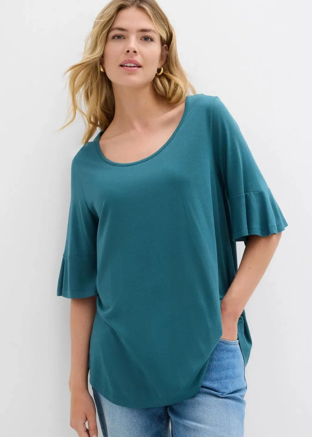 Damen bonprix Shirts & Tops|Shirt aus softer Viskose