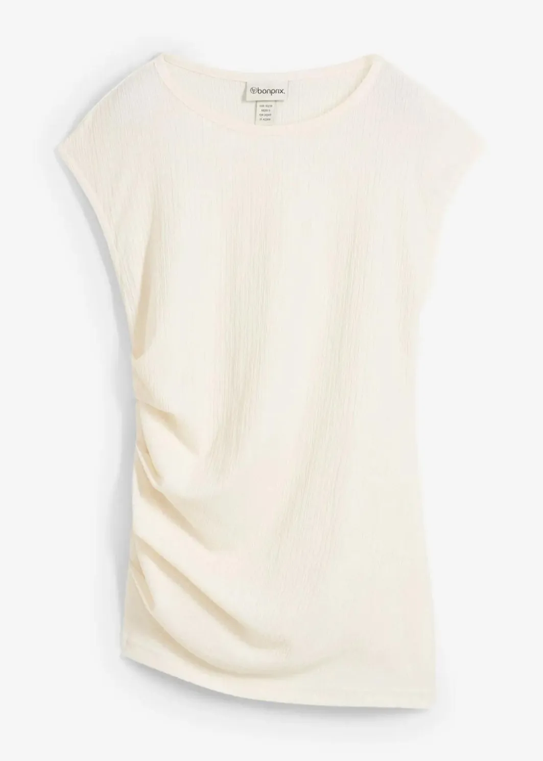 Damen bonprix Shirts & Tops|Shirt aus strukturiertem Crêpe