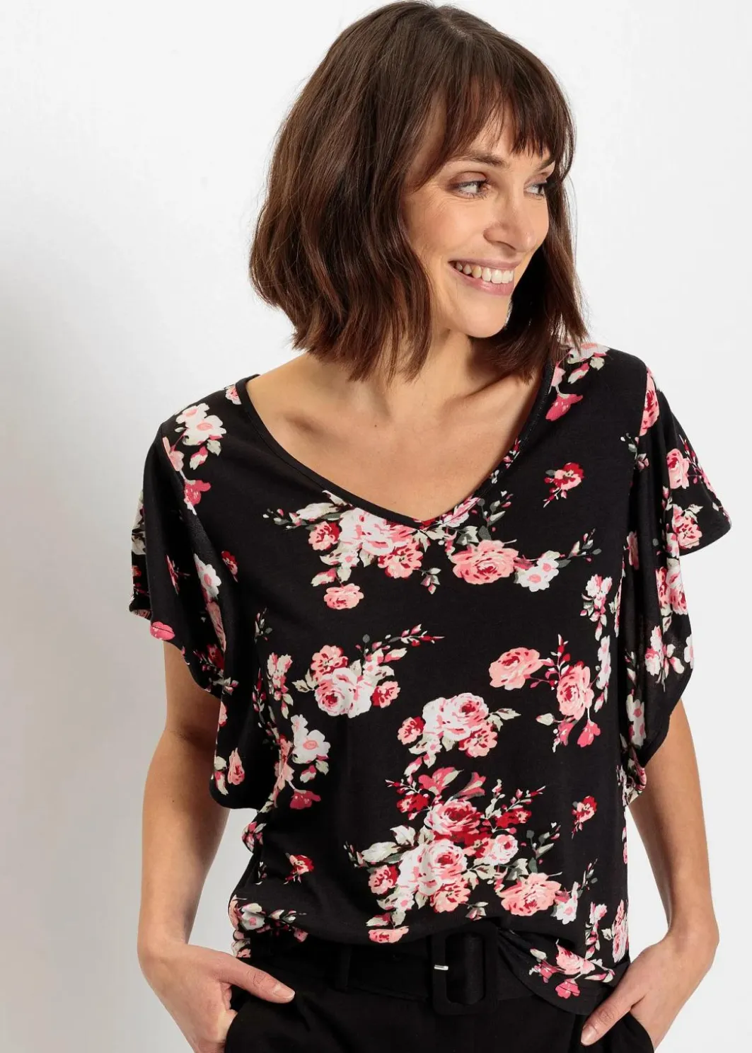 Discount Shirt aus Viskose Damen Shirts & Tops|Nachhaltigere Materialien