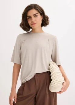 Outlet Shirt aus Viskose-Mix Damen Shirts & Tops|Nachhaltigere Materialien