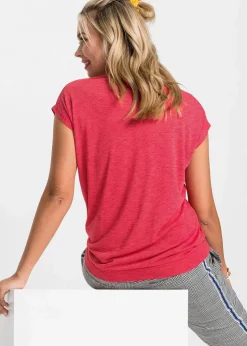 Hot Shirt aus Viskose-Mix Damen Shirts & Tops