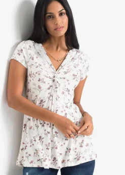 Damen bonprix Nachhaltigere Materialien|Shirts & Tops|Shirt aus Viskose-Mix