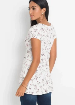 Damen bonprix Nachhaltigere Materialien|Shirts & Tops|Shirt aus Viskose-Mix