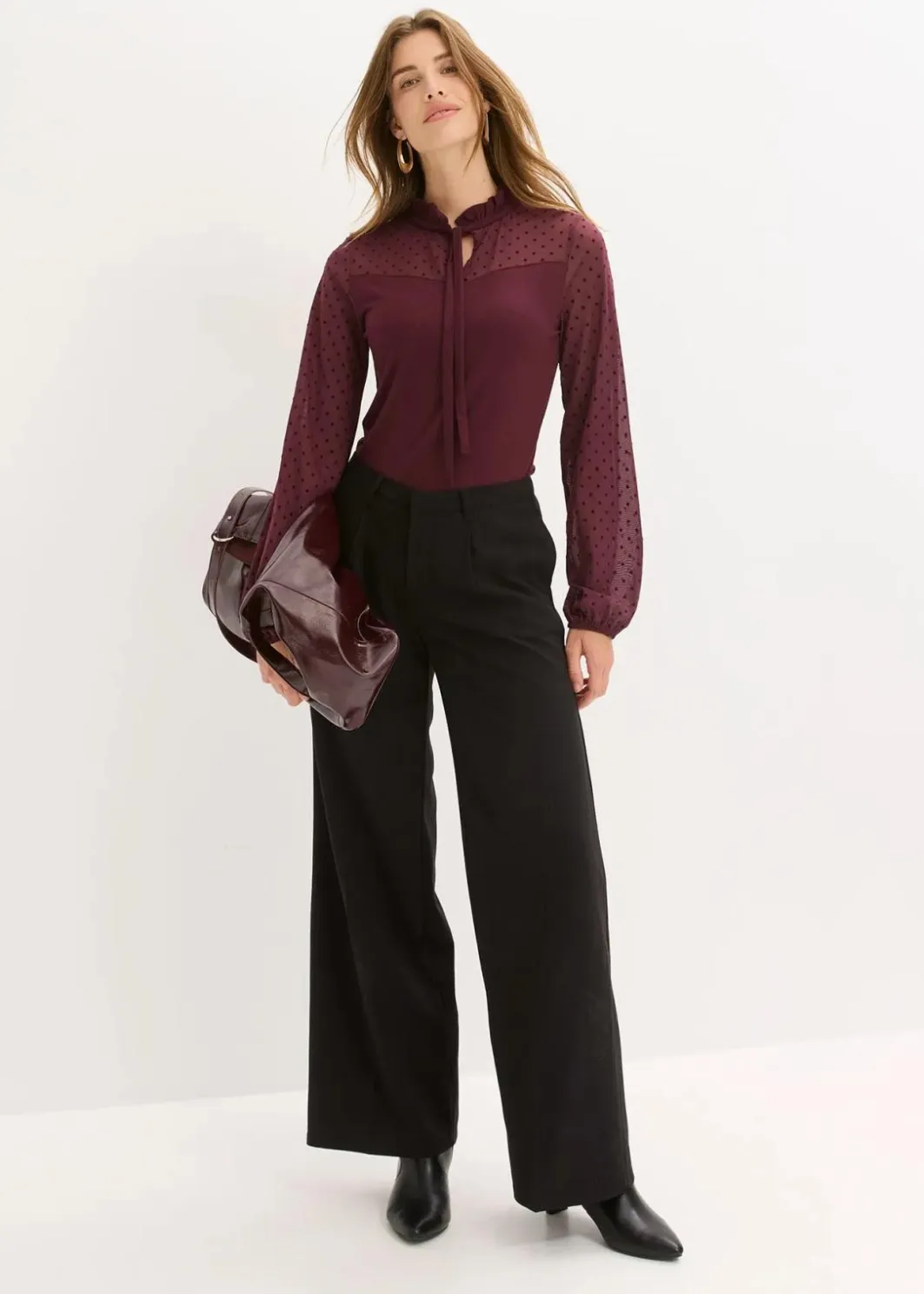 Outlet Shirt aus Viskose-Mix Damen Shirts & Tops|Nachhaltigere Materialien