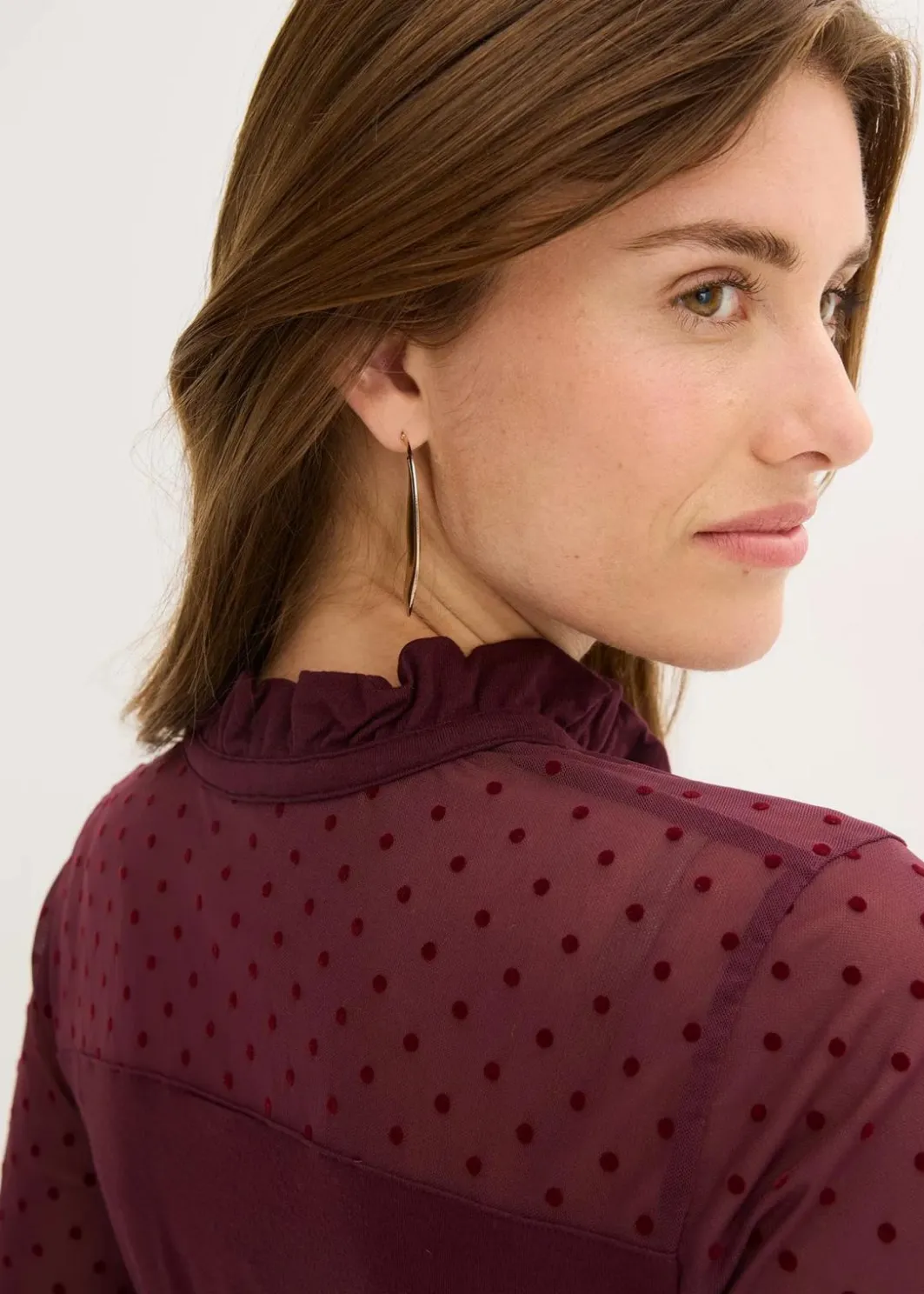 Outlet Shirt aus Viskose-Mix Damen Shirts & Tops|Nachhaltigere Materialien