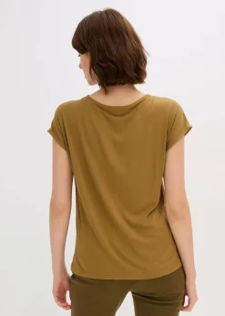 Damen bonprix Shirts & Tops|Shirt aus Web-Mix