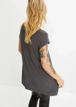 Damen bonprix Shirts & Tops|Nachhaltigere Materialien|Shirt in asymmetrischer Länge