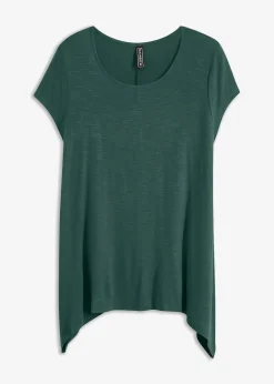 Best Shirt in asymmetrischer Länge Damen Nachhaltigere Materialien|Shirts & Tops